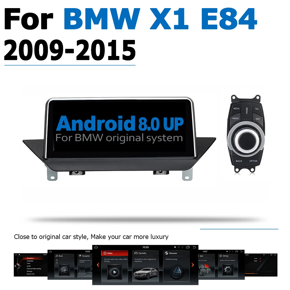 Автомобильный dvd плеер для BMW X1 E84 2009 ~ 2015 Система Android 8 0 до Авторадио GPS