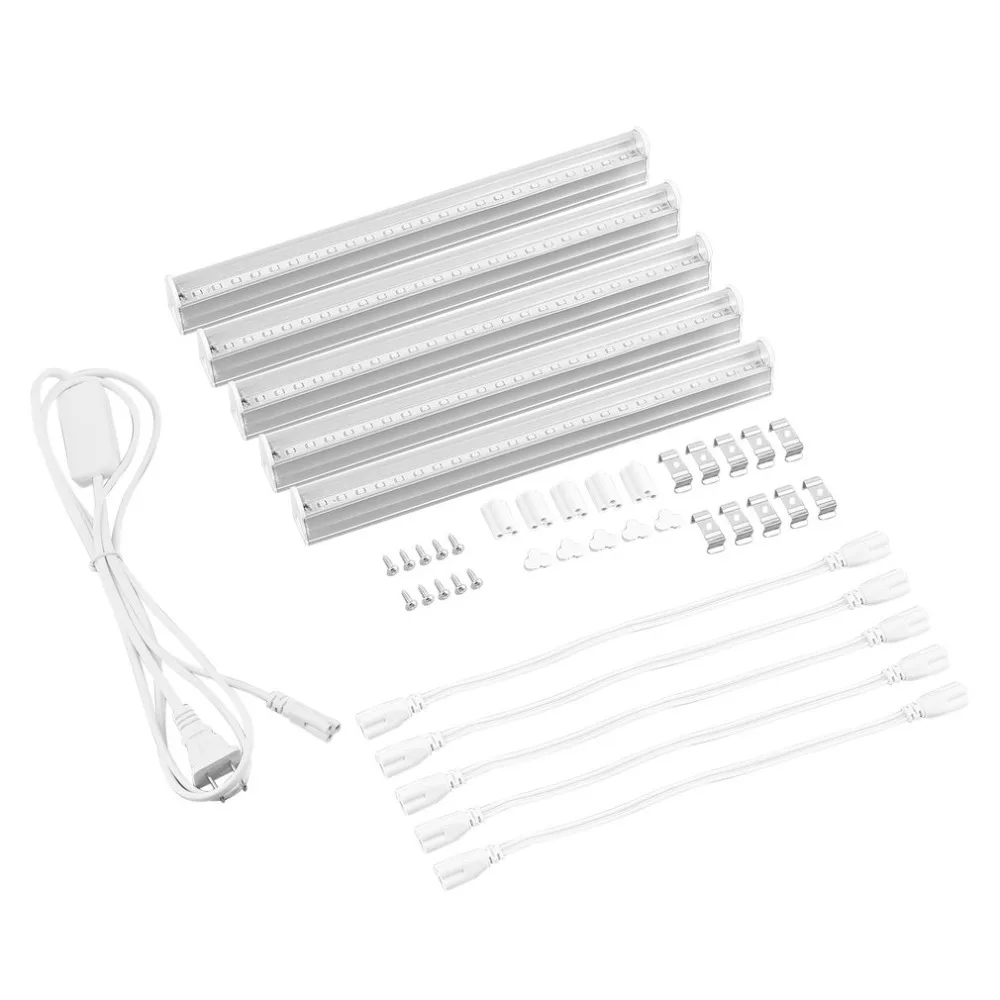 Светодиодный светильник для выращивания полный спектр T5 светодиодный комнатных