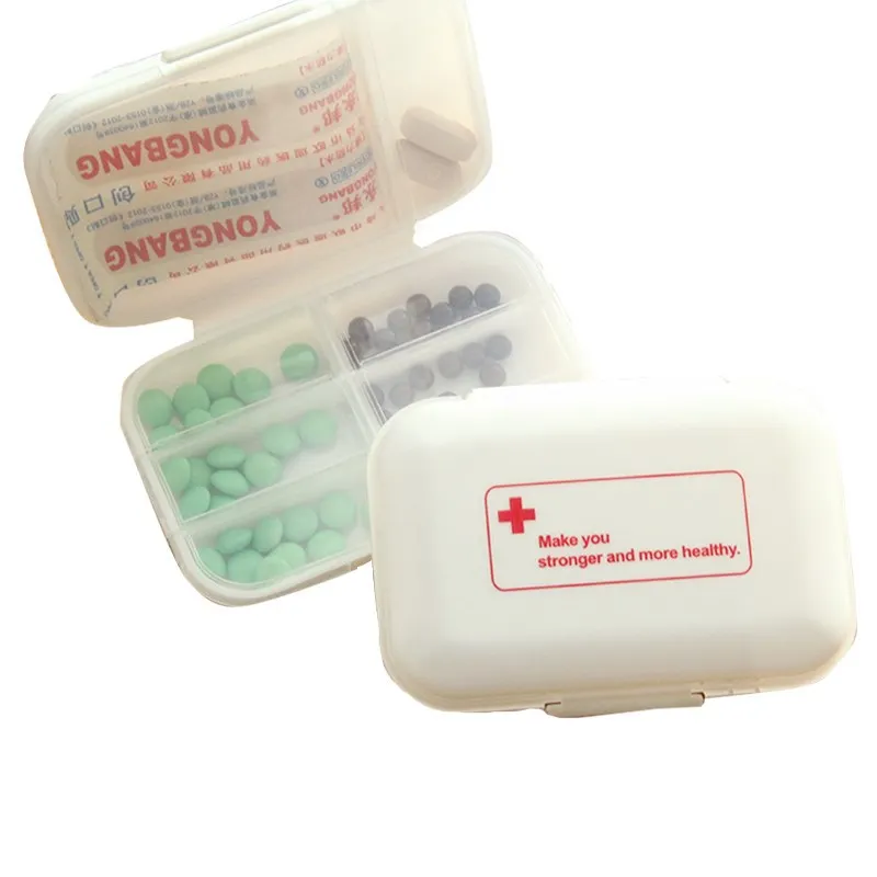 1 шт. Портативный 8 решеток таблеточный ящик для таблеток держатель хранения