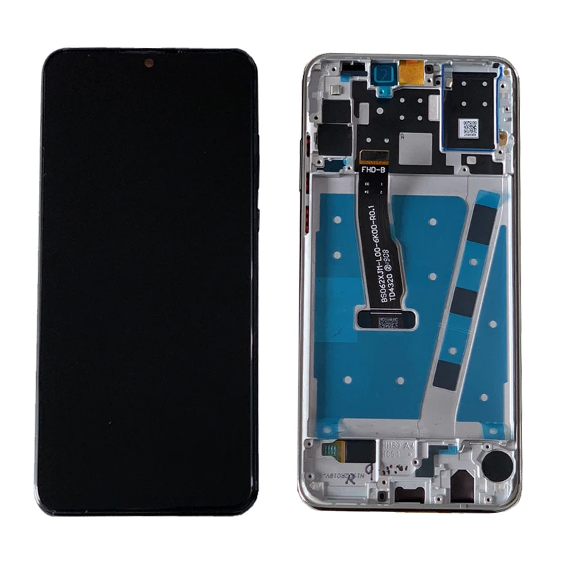 ЖК дисплей для Huawei P30 Lite с сенсорным экраном в сборе рамка huawei p30 экран замены P 30