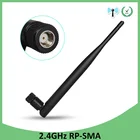 Антенна GRANDWISDOM 5 шт., 2,4G, 5dbi, sma, женская, wlan, Wi-Fi, 2,4 ГГц, антенна pbx, модуль iot, роутер, антенна приемника сигнала tp link