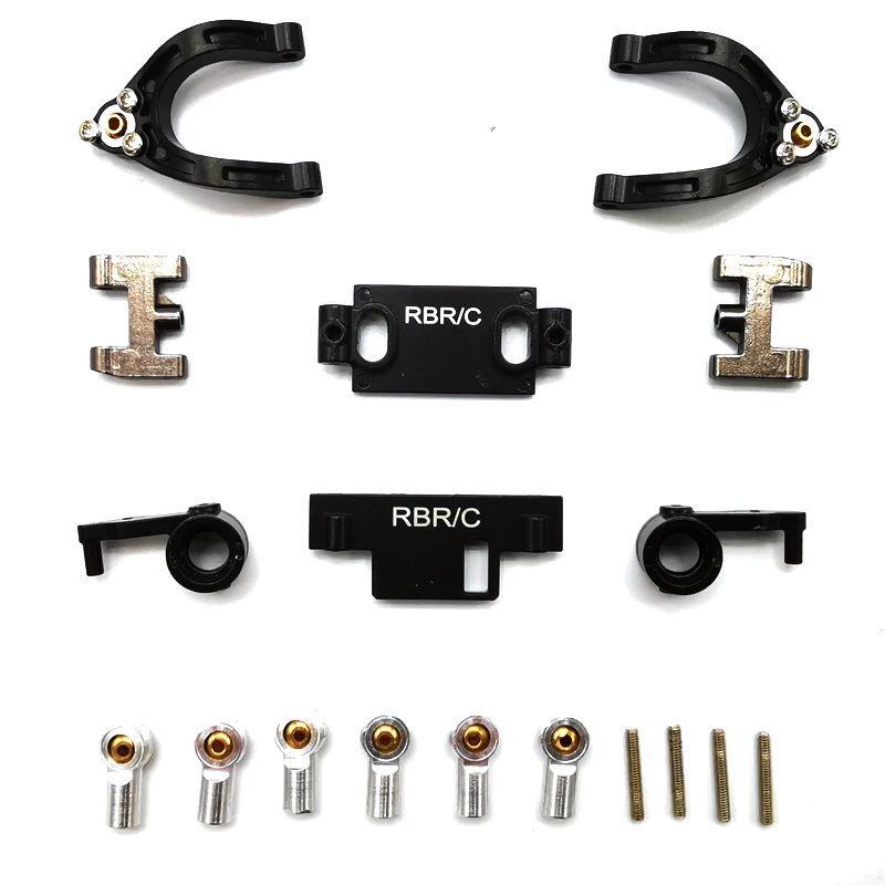 

Metal Upper Down Swing Arm With Steering Cup Set DIY Accessories For WPL D12 1/10 RC Truck Spare RC Car Upgrade Parts