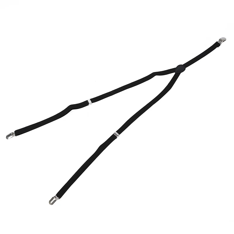 Регулируемые черные Y-образные Эластичные подтяжки для брюк | Аксессуары одежды