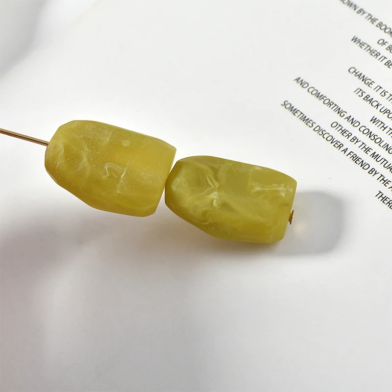 Серьги из матовой смолы в форме мороженого цвет с прямым отверстием имитация