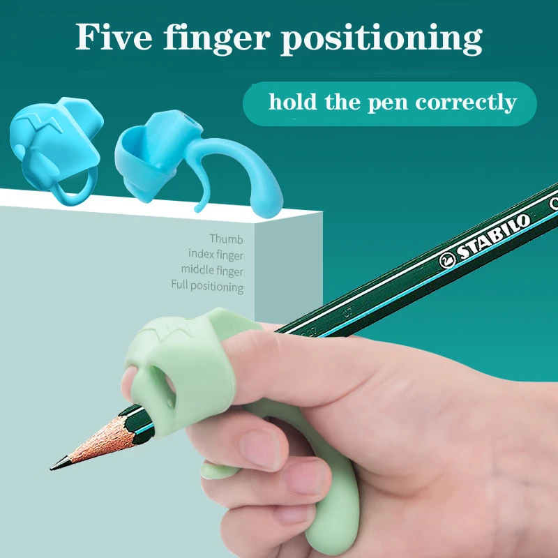 Силиконовая ручка-карандаш для коррекции осанки с пятью пальцами