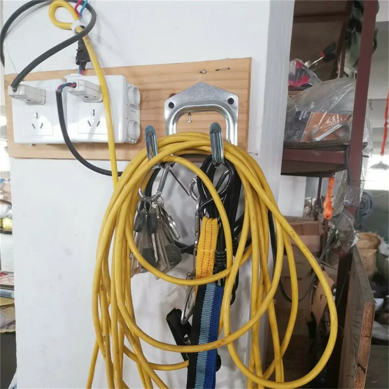 10 шт. крюк для гаража инструмент хранения металлический стеллаж прочный