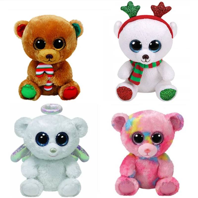 

Милый кавайный медведь, плюшевая игрушка, Kodi Bella Franky Cuddly Sweetikins надеюсь, большие глаза, мягкие игрушки, 15 см, детские игрушки для девочек и маль...