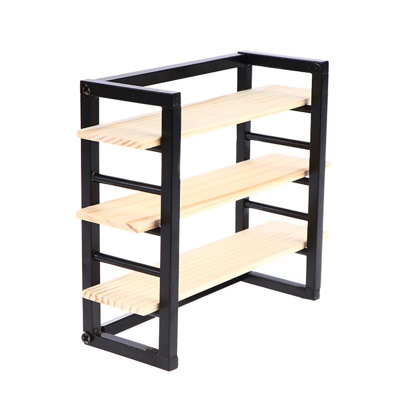 

Мини железная арт-полки стеллаж для хранения полка для кукольного дома аксессуары для мебели