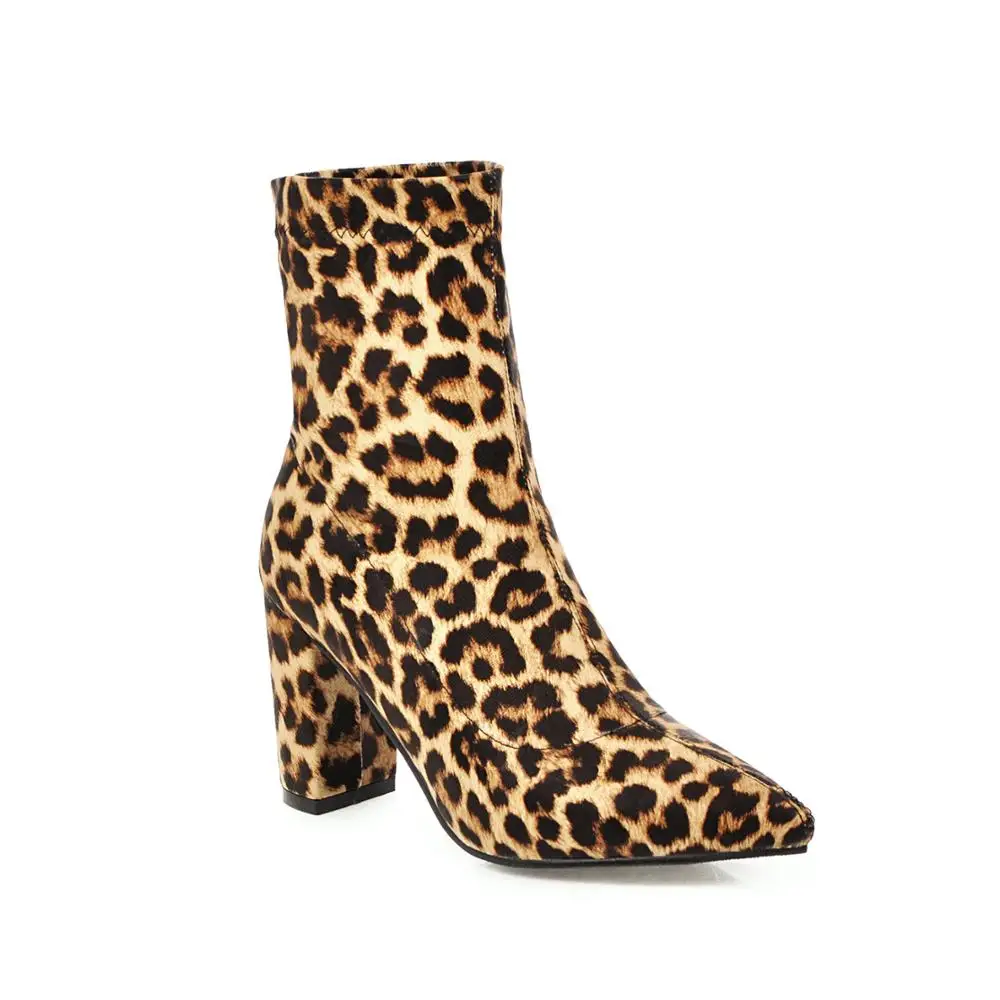 Новинка 2020 женская обувь ботильоны на высоком каблуке без застежки зимние