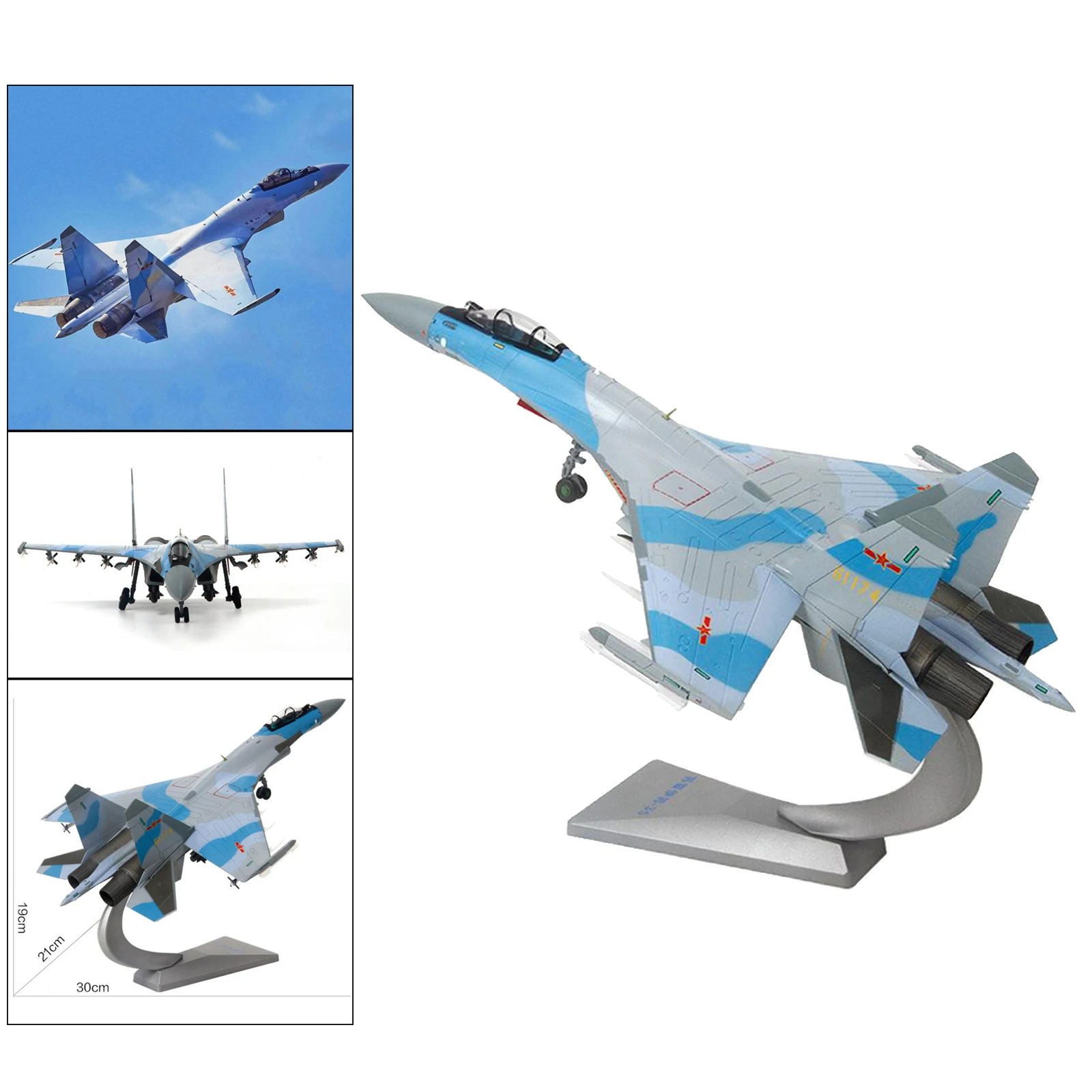 

Литый под давлением в России, модель Sukhoi Su-35 Fighter Airforce 1/72, украшение самолета