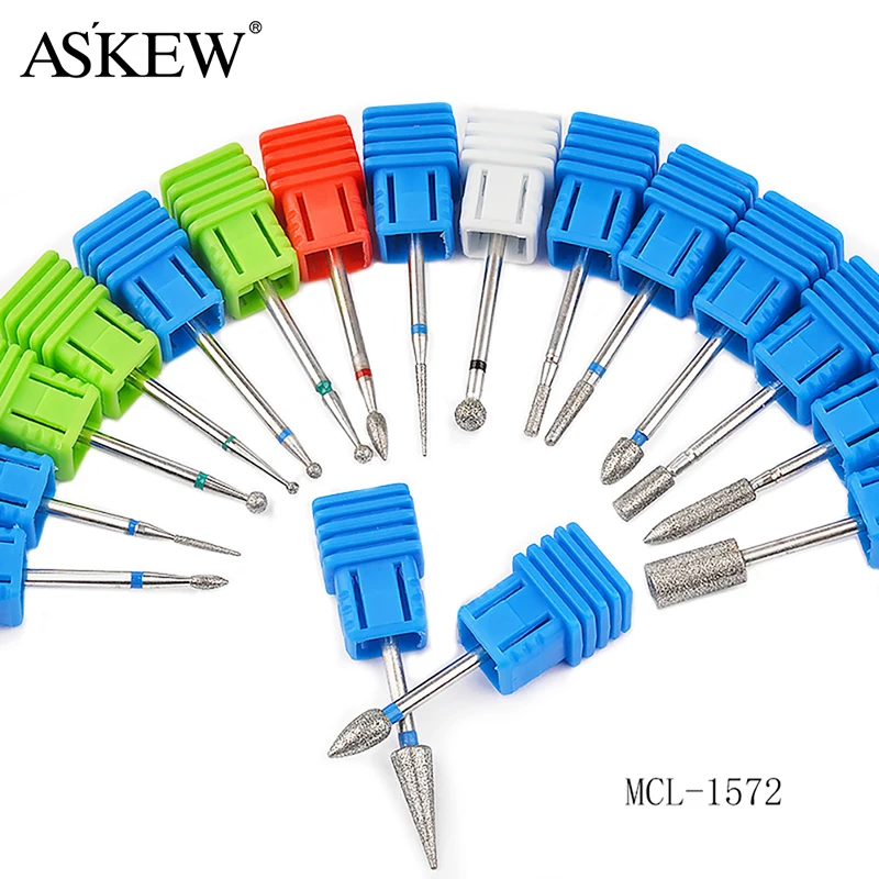 1 шт. карбидная Вольфрамовая фреза для ногтей сверла конусные фрезы машинки