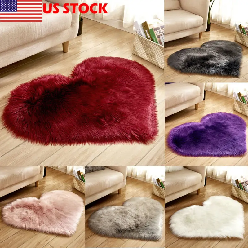 Пушистые коврики Противоскользящий мохнатый ковер столовая для спальни