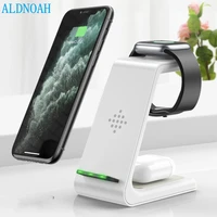 Wireless Charger Stand For iPhone Pro Max Fast Charging Induction Chargers For Apple Watch AirPods Samsung Watch