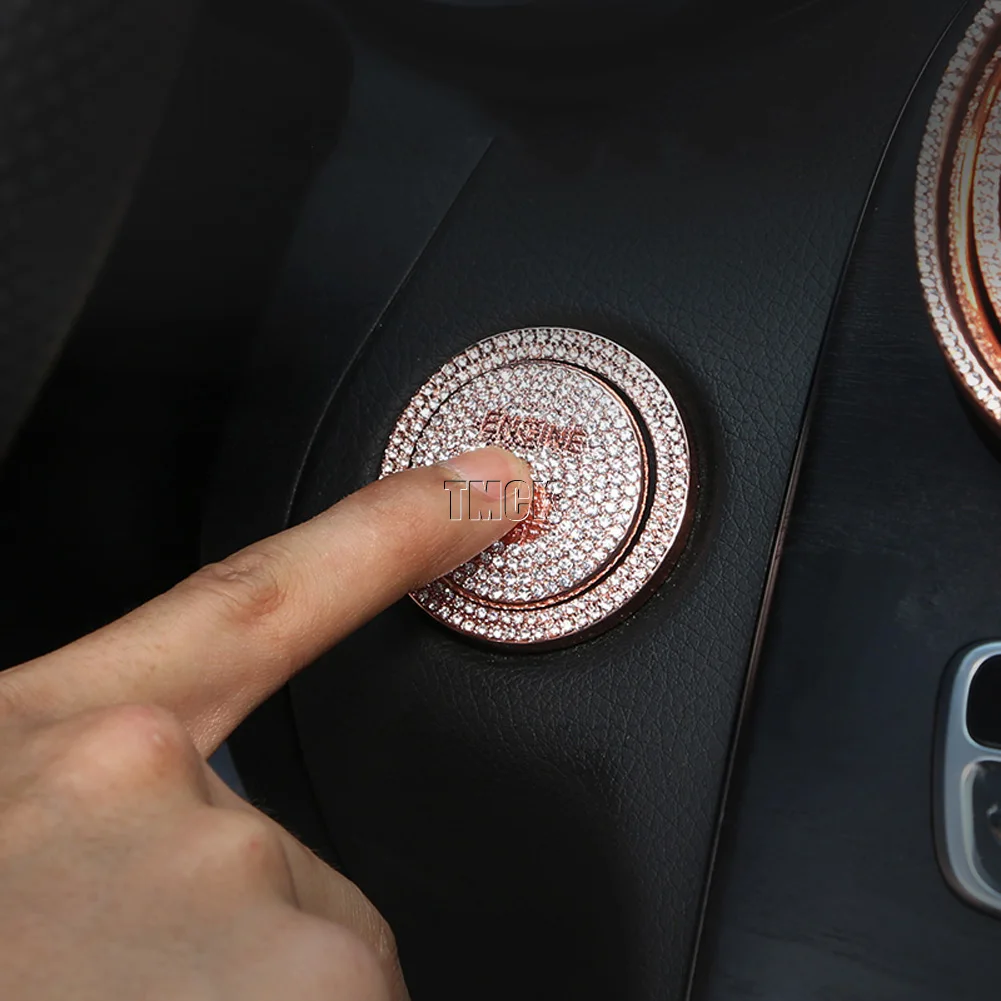 Для Mercedes Benz A B C GLC CLA GLA ML GL Class W176 W246 W205 X253 C117 X156 W166 кнопка запуска и остановки