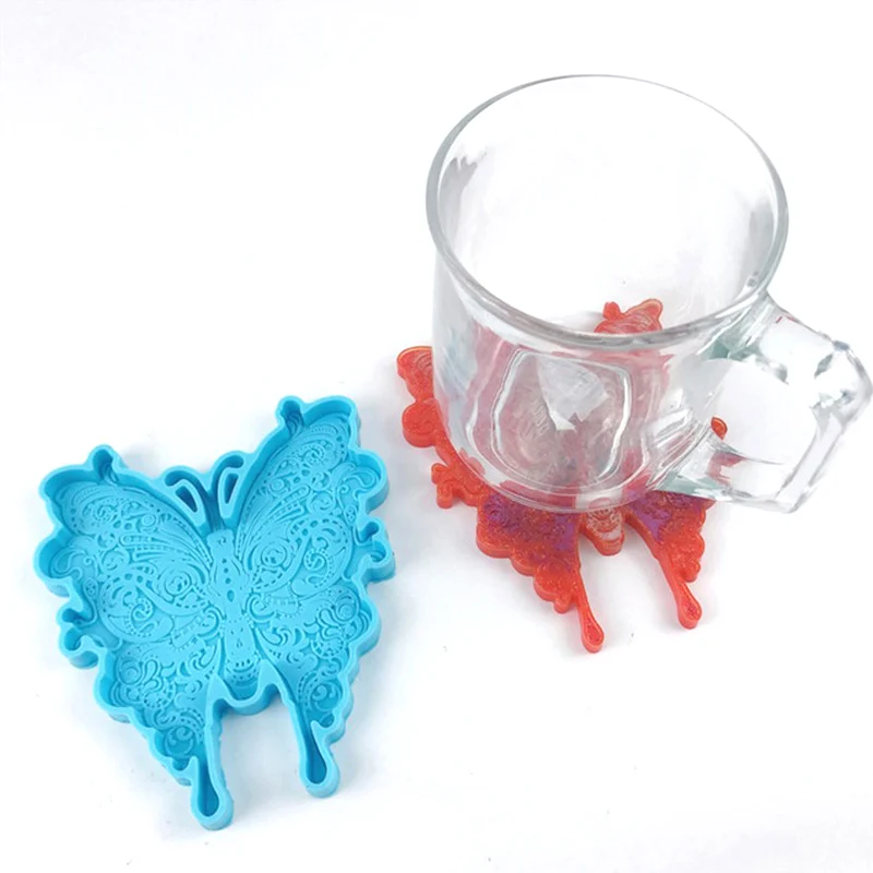 

Творческий Бабочка каботажное судно эпоксидная смола, форма чашки коврик силиконовая форма «сделай сам», ручная работа, для украшения дома ...