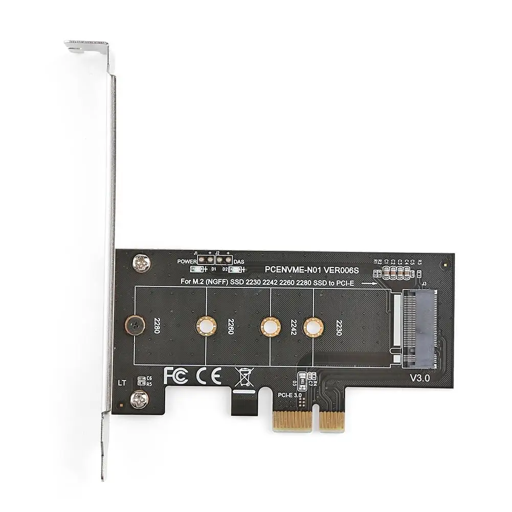 Горячая PCI-E 3 0x4 к M.2 NGFF M ключ слот конвертер адаптер и низкопрофильный кронштейн