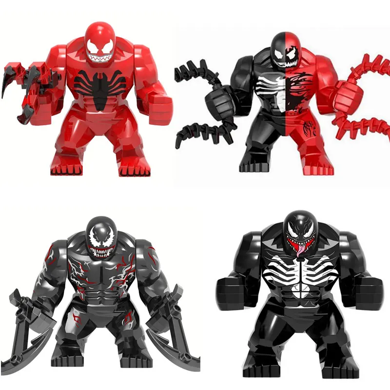 

Big Decool Thanos Large Anti Venom Riot Carnage Green Lantern Hulk Buster Goblin Thing Building Block Figures Toy For children