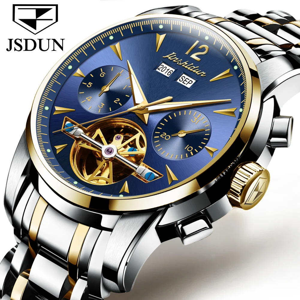 

2021 Top Brand Man's Watch Luxury Business Automatic Mechanical Movement Wristwatch Patek Rolexable Relojes para hombres