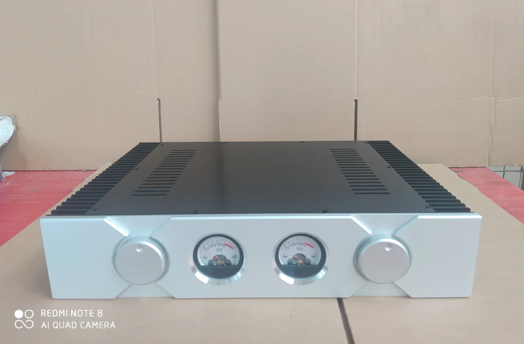 

VU All aluminum amplifier chassis / Preamplifier case / AMP Enclosure / DIY box (430 *90*308mm)