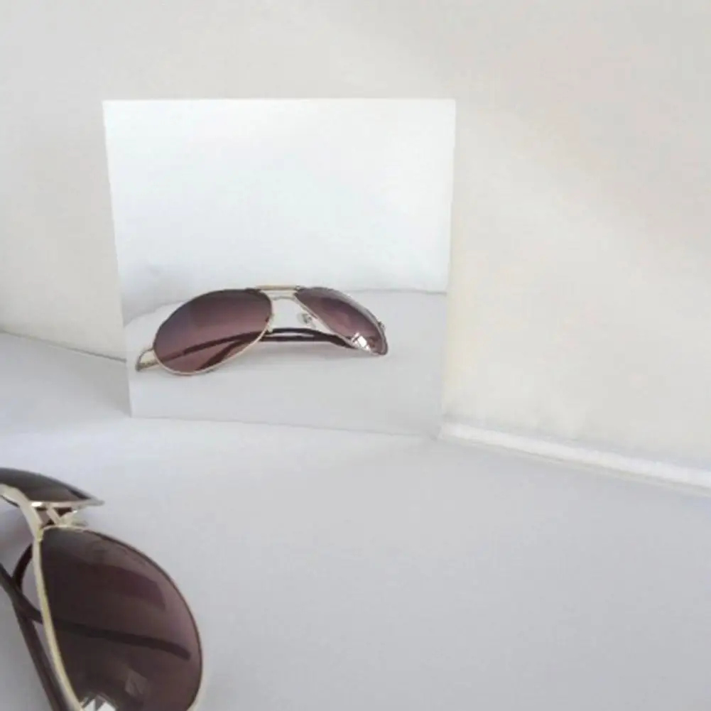 16 шт. 15 см зеркала Self клейкие плитки настенные наклейки для в 3D стены Фольга