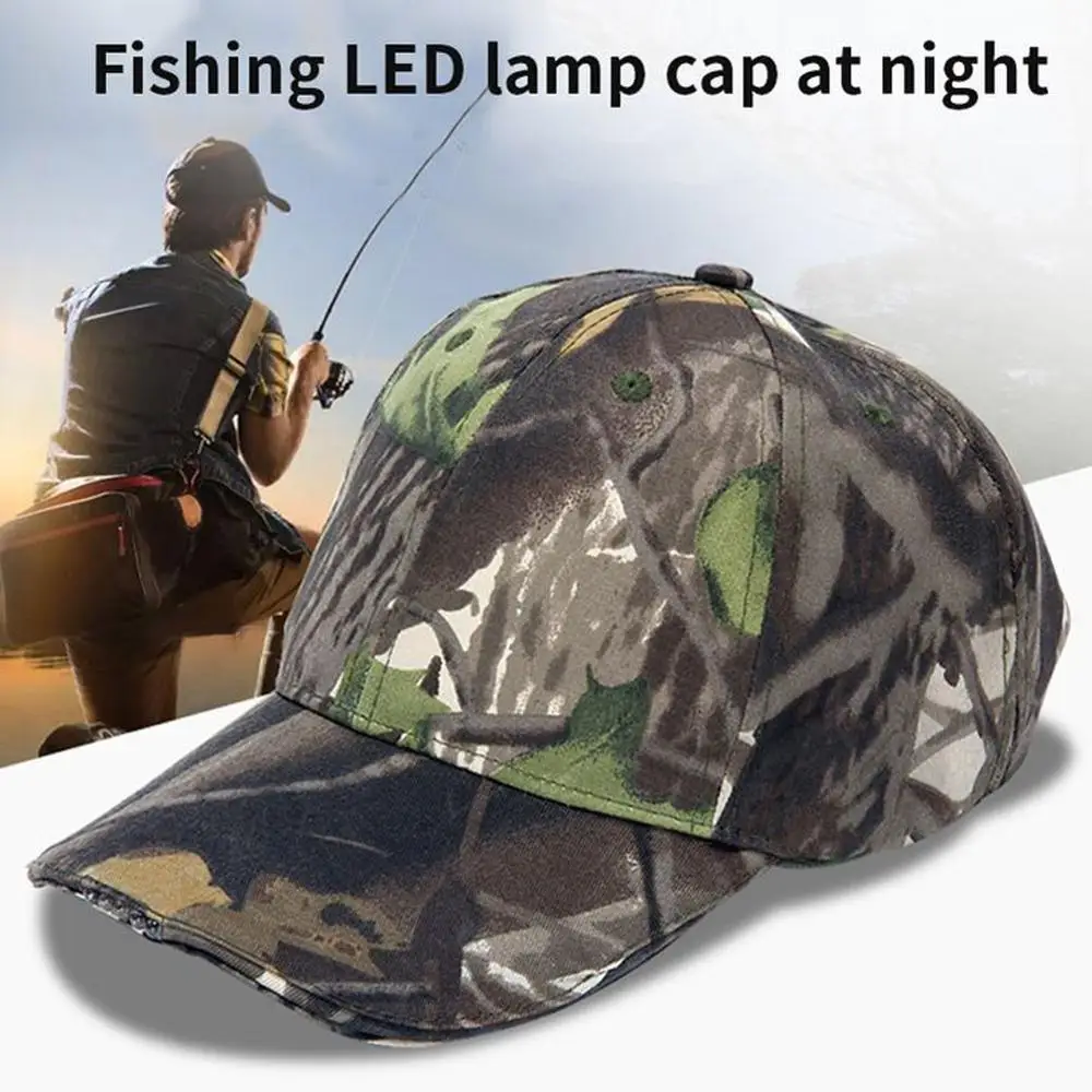 5LED Headlamp Adjustable Cap Lighted Hat with LED Head Light Flashlight for Outdoor Evening Sport Fishing Camping Hiking Running | Лампы и