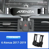car mobile phone holder special gps mounts stand gravity navigation bracket for mazda 6 atenza 2017 2018 2019 car accessories