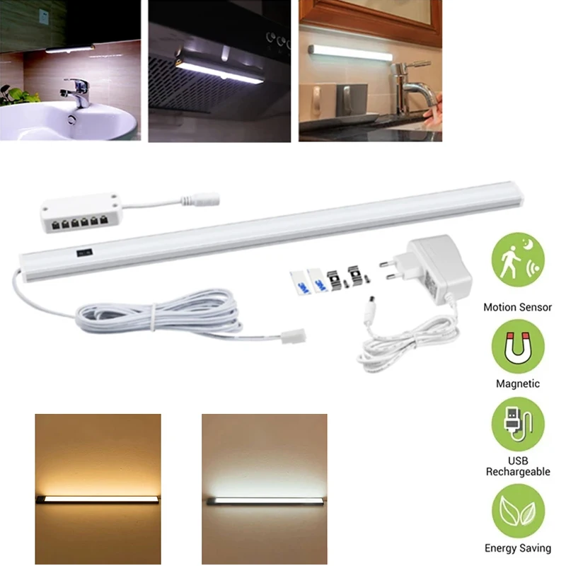 

5 V LED Strip USB Desk Lamp Hand Sweep Switch Backlight Motion Sensor Book Children Study Room Kitchen Cabinet Bulb Table Light