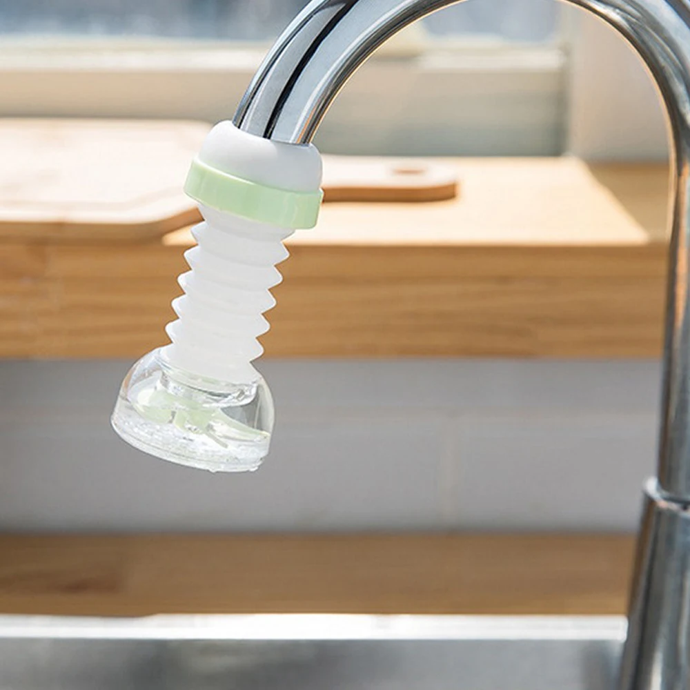 

Splash-proof Shower Tap Water Filter Water Filter Shower Tap Implement Kitchen Water Purifier Nozzle Filter Water-Saving Device