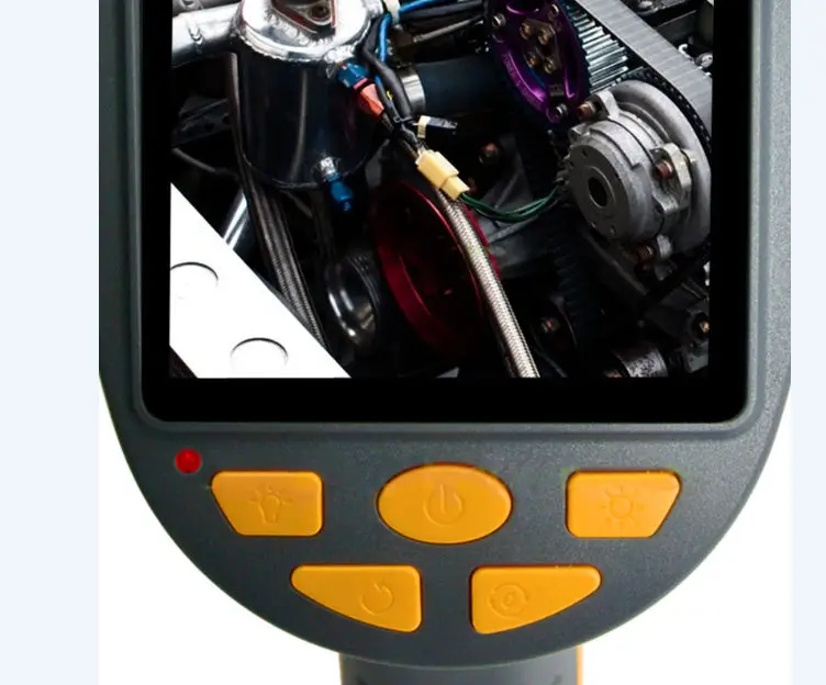 Эндоскоп для осмотра змеи Borescope lcd водонепроницаемая видеокамера 8,5 мм камера