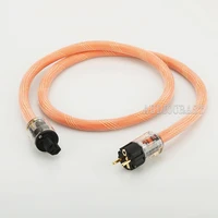 high quality hifi audio p113 5n occ eu schuko ac power cable p 029e eu power plug c 029 connector power cable