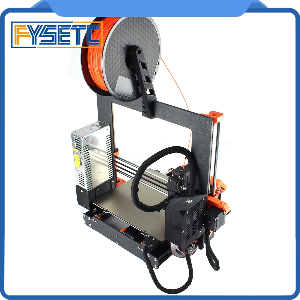 Новый FYSETC клон Prusa i3 MK3S полный DIY 3D принтер Полный комплект с алюминиевым профилем