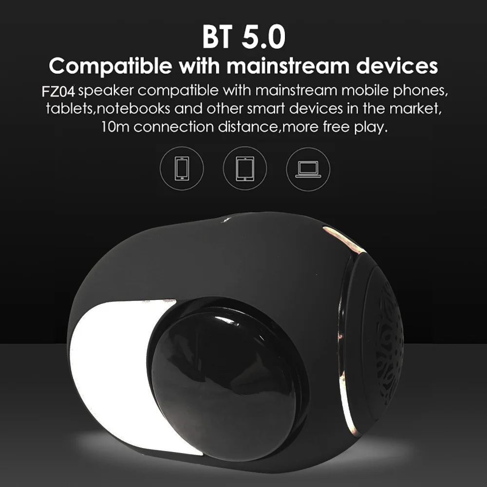 Беспроводная Bluetooth-Колонка Golden egg с сабвуфером | Электроника