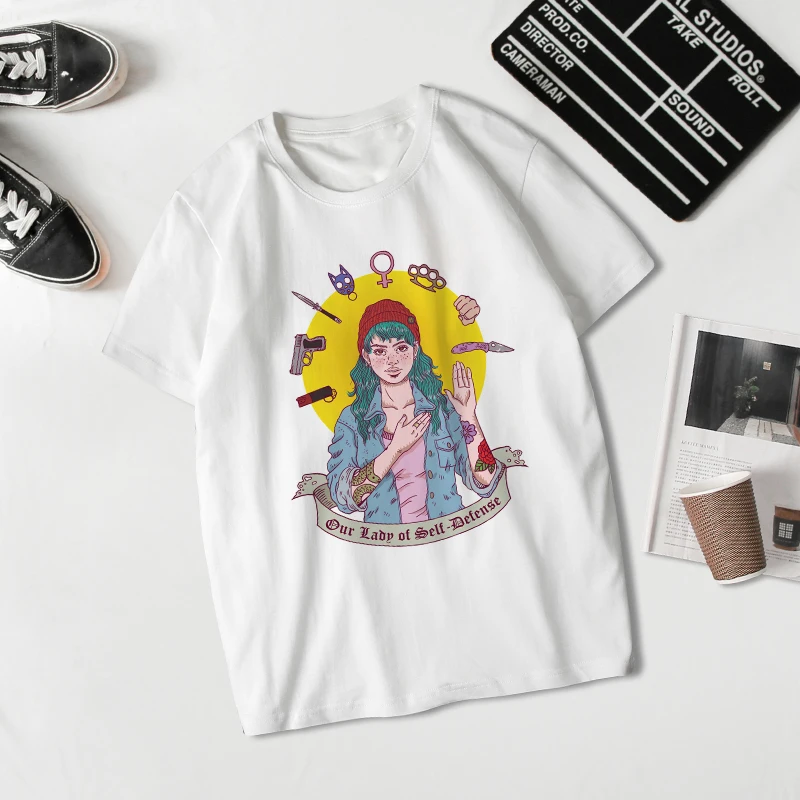 Новые женских Графический буквенный принт футболка Топ Harajuku Женщины Девушки