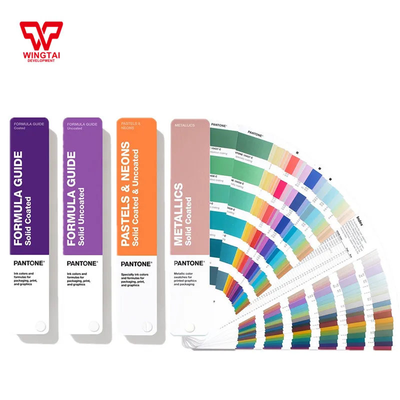 2019 г. новое издание набор цветовых направляющих PANTONE 1-10 номер начального цвета