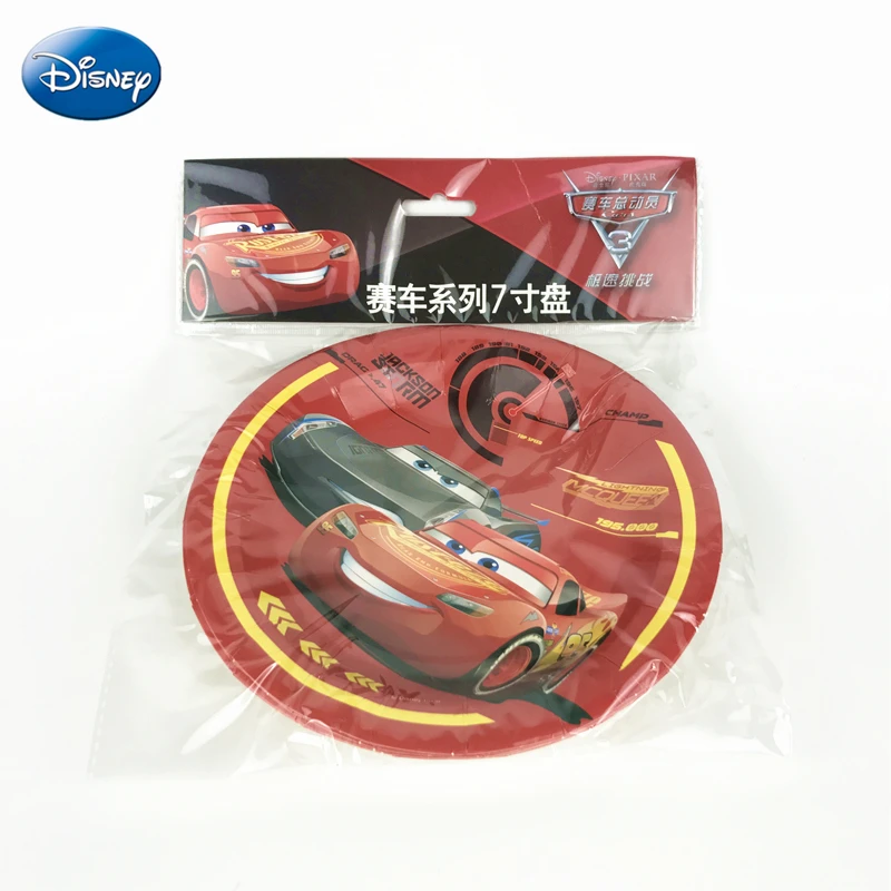 18 шт мультфильм Disney автомобили тема Семья вечерние ребенок мальчиков День
