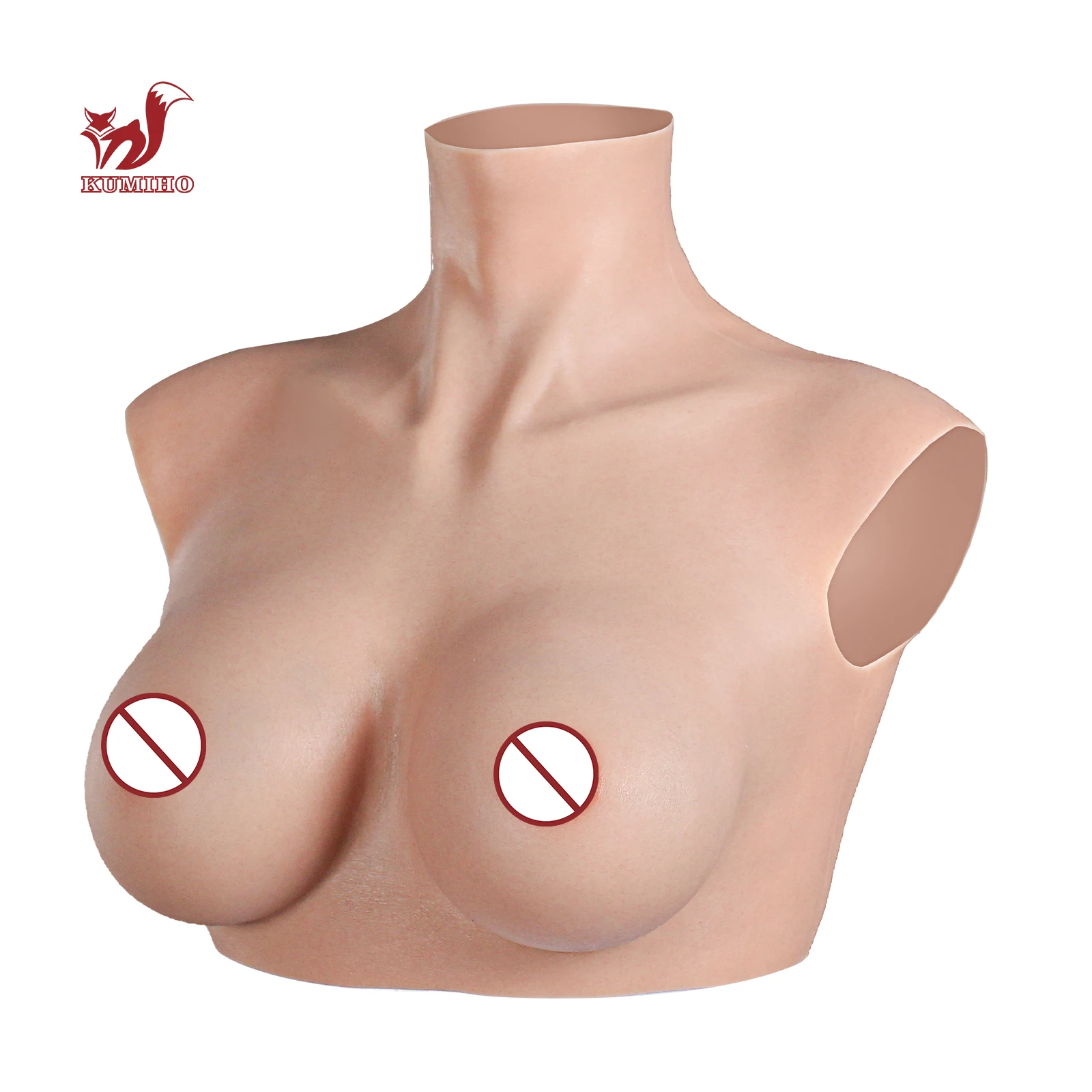 KUMIHO Realistic Silicone Fake Boobs Crossdresser A/B/C/D/E/G Cup Breast Forms Drag Queen Shemale Transgender Cosplay |
