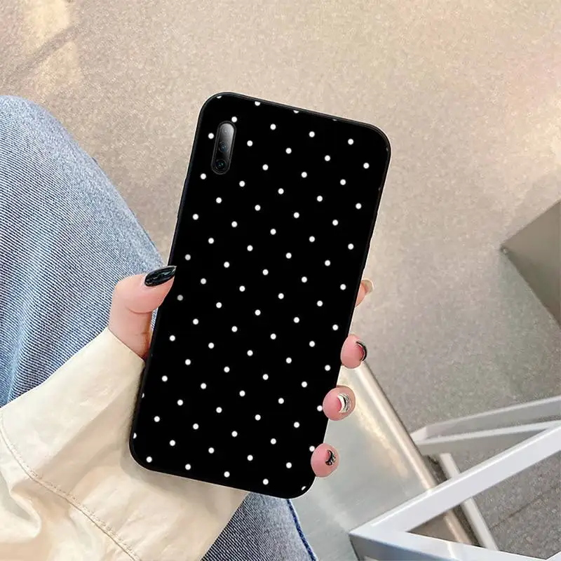 

Polka Dots Silicone Phone Case for redmi 6A 4X 7 7A 9 8A 5Plus Note 4 5 7 8T 9pro cover