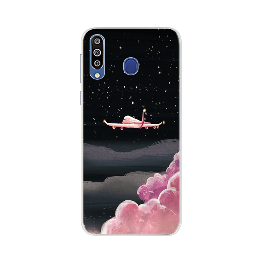 Мультяшный чехол для телефона samsung galaxy m30 a40s мягкий coque mask m 30 Чехлы бамперы |