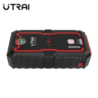 utrai jstar one 12v car jump starter 22000mah 2000a peak 12v auto battery booster portable power pack hot selling vehicle tools