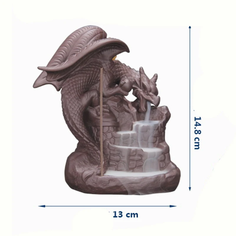 Горелка для благовоний в Форме Дракона керамические палочки держатель