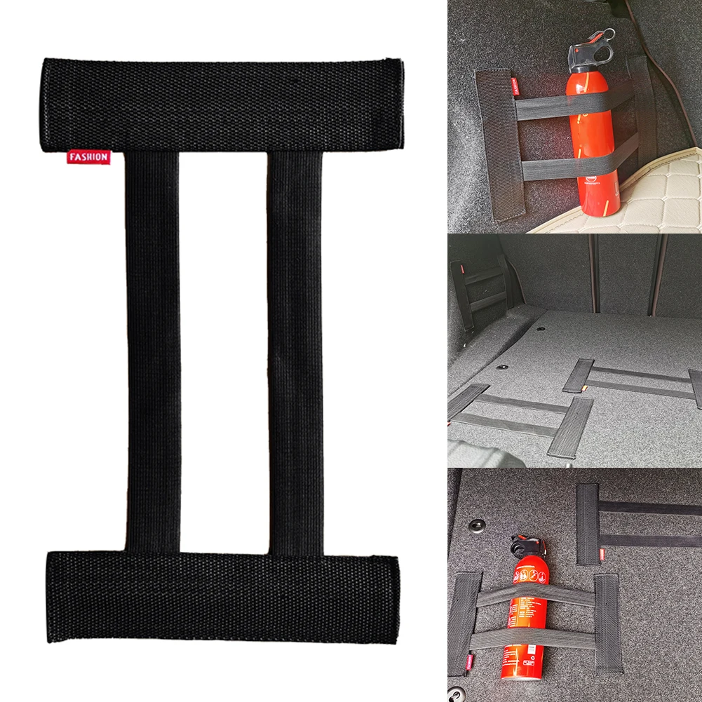 

Органайзер для багажника автомобиля, эластичный ремень для хранения огнетушителя, различных видов фиксации, в салон автомобиля, аксессуары...