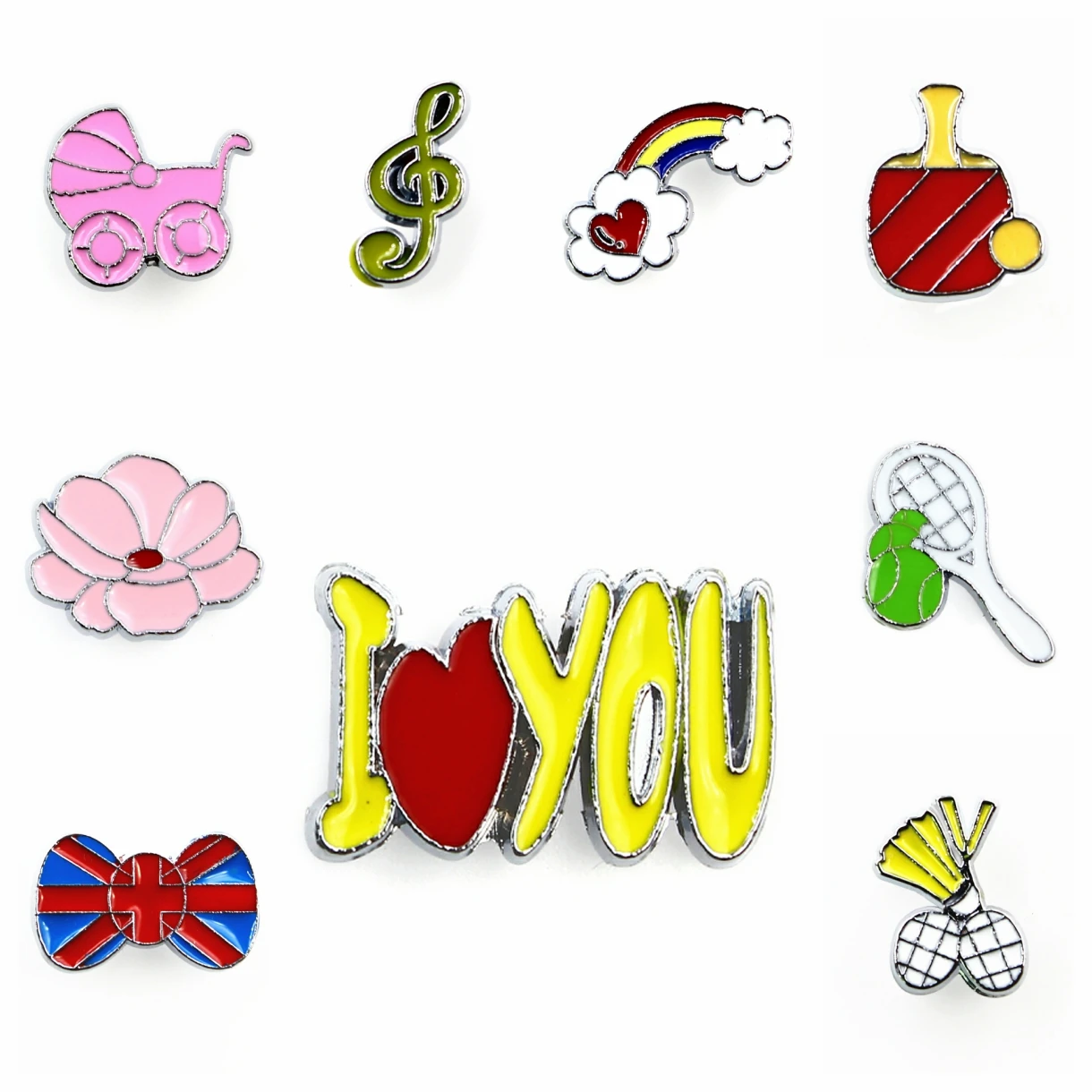 10 шт./лот 8 мм Шармы-Подвески для изготовления браслетов женские Украшения