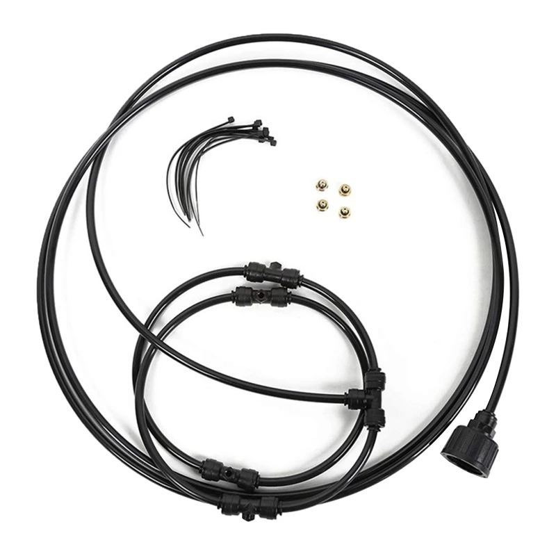 

G5AB садовый мистер с соплом/тройное соединение/Соединитель/полиэтиленовая трубка/Распылительная база полезный двор охлаждающий распылител...