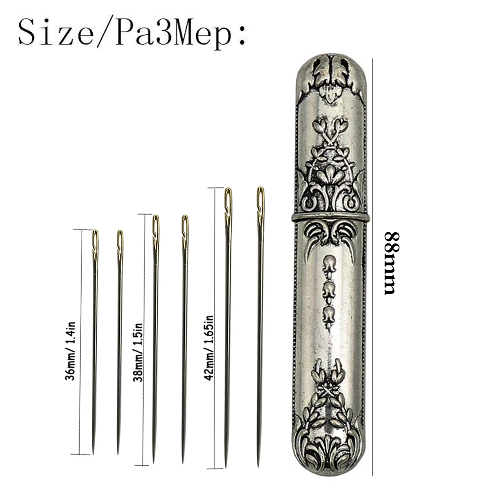 Игольчатые булавки 24 шт. для ручного шитья и винтажного чехла