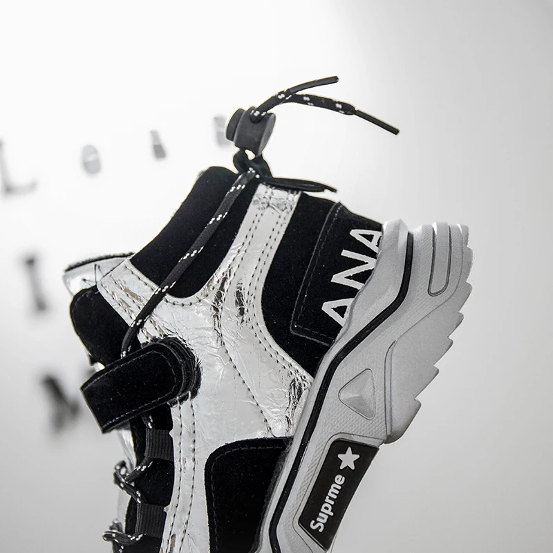 2019 New Autumn Kids Shoes Mesh Color Matching Children's Tennis Breathable Sport Fashion Footwear Girls Boys Sneakers | Детская