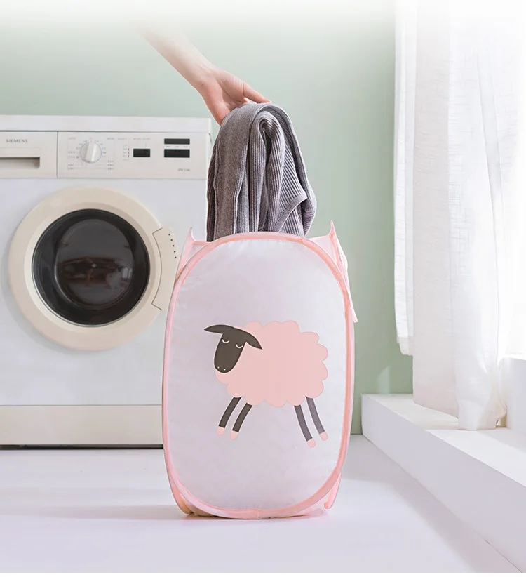 Складная корзина для хранения одежды белья и грязной портативный органайзер