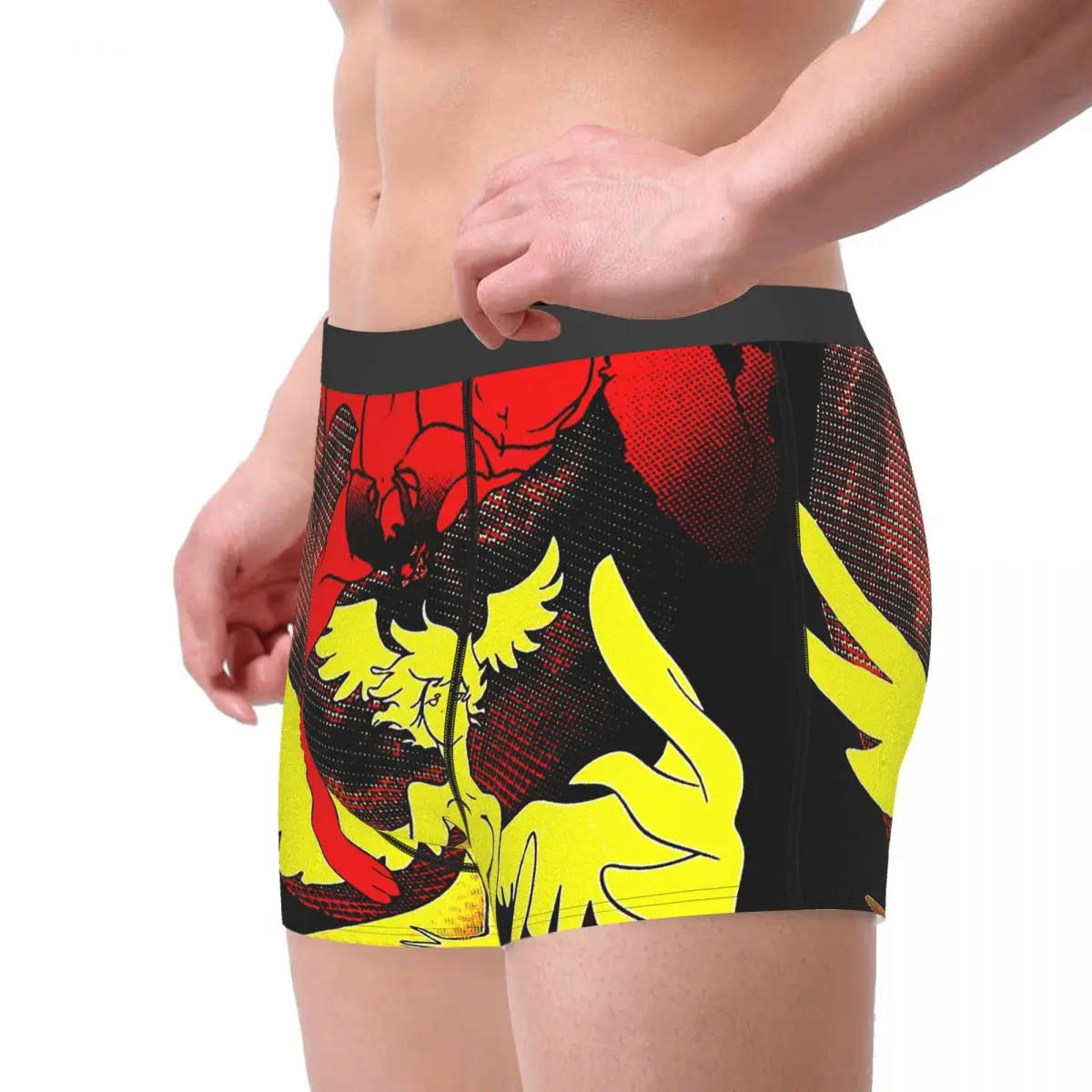 Devilman Crybaby Akira Fudo Ryo Amon аниме Love You трусы дышащие Мужское нижнее белье удобные шорты