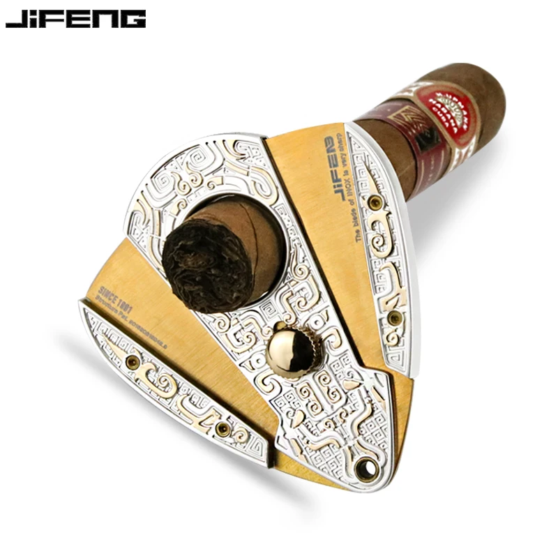 Новинка 2021 роскошный нож для сигар острый дорожный двухсторонний Гильотинный