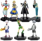 Экшн-фигурки Hunter x Hunter Killua Zoldyck Chrollo Lucilf GON FREECSS Kurapika Illumi Zoldyck Hisoka, игрушки, рождественский подарок