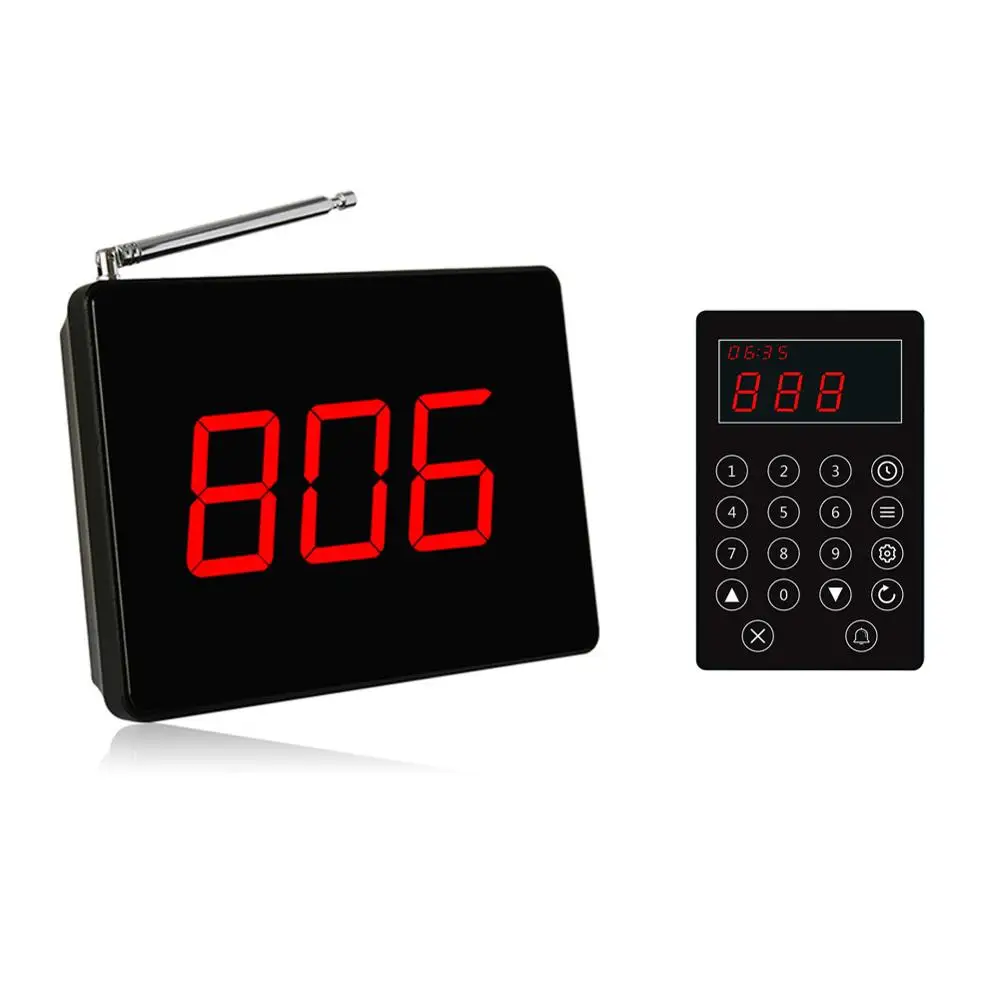 SINGCALL кухонная система вызова официанта один многофункциональный пейджер APE100 и